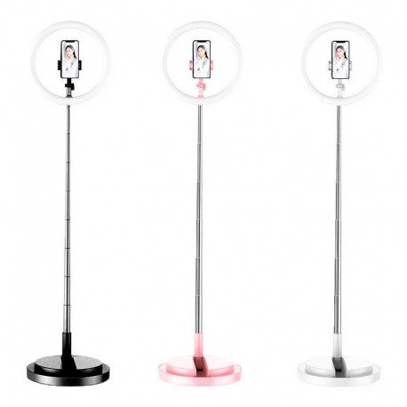 Складная светодиодная кольцевая лампа 26 см  оптом-3