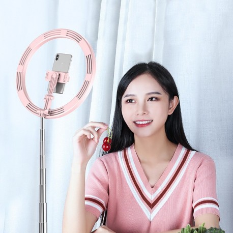 Складная светодиодная кольцевая лампа 26 см  оптом-5