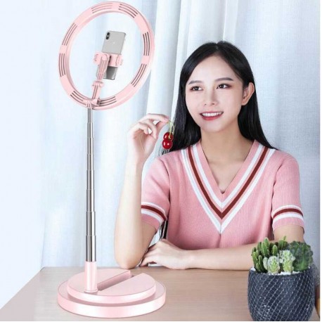 Складная светодиодная кольцевая лампа 26 см  оптом-6