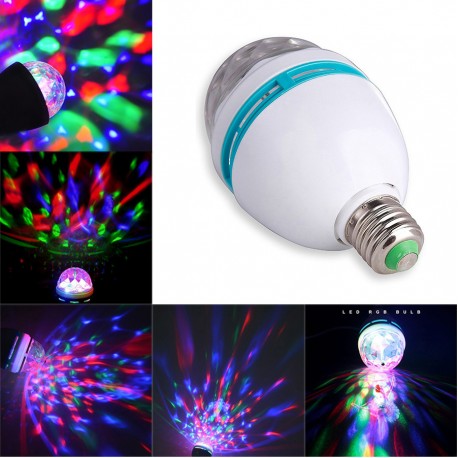 Светодиодная лампа  Led Full Color Rotating Lamp  оптом-4