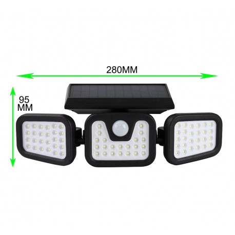 Настенный светильник на солнечной батарее Split solar wall lamp FL-1725A  оптом-2