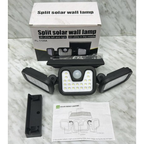 Настенный светильник на солнечной батарее Split solar wall lamp FL-1725A  оптом-4