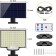 Уличный светодиодный фонарь на солнечной батарее 228 LED с датчиком и пультом  оптом