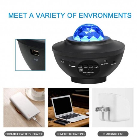 Светодиодный звездный проектор Starry Projector Light  оптом-10