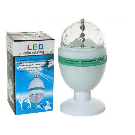Вращающаяся Диско-лампа LED Full Color Rotating Lamp  оптом-1