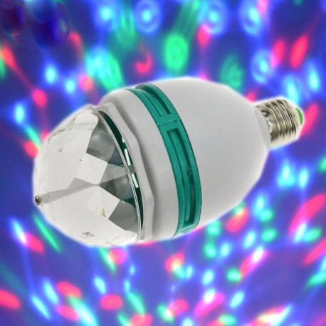 Вращающаяся Диско-лампа LED Full Color Rotating Lamp  оптом-7