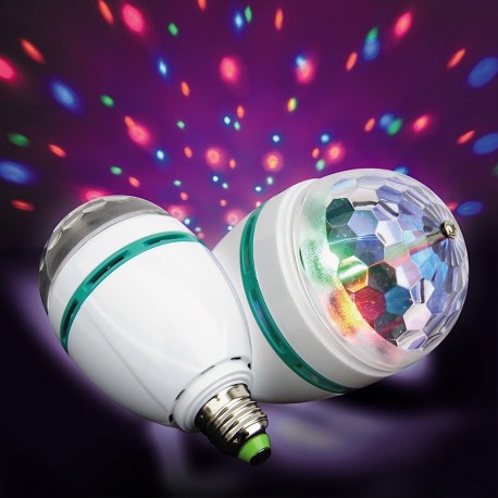 Вращающаяся Диско-лампа LED Full Color Rotating Lamp  оптом-9