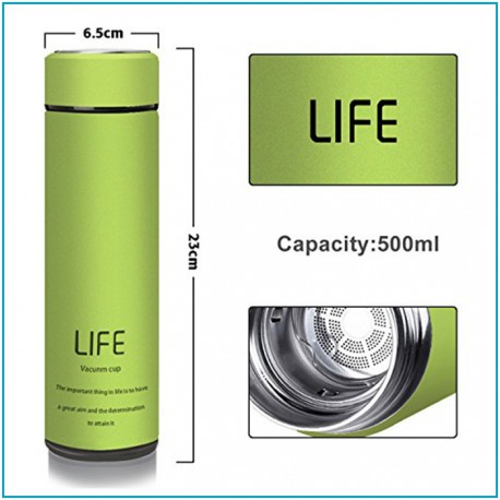 Термос Life 450 мл из нержавеющей стали  оптом-1