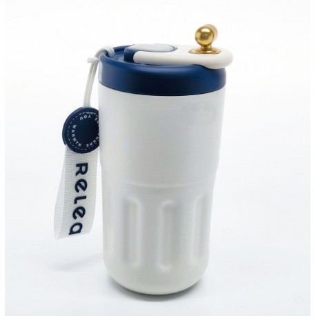 Автомобильная Умная Термо кружка RELEA 410 мл LED экран с датчиком температуры  оптом-1