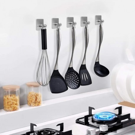 Крючок декоративный для полотенец из нержавеющей стали 1 шт  оптом-6