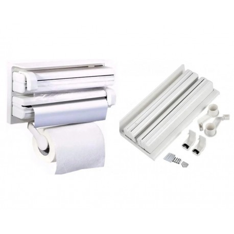 Кухонный держатель для фольги и пленки, 30 см х 19 см х 75 см  оптом-2