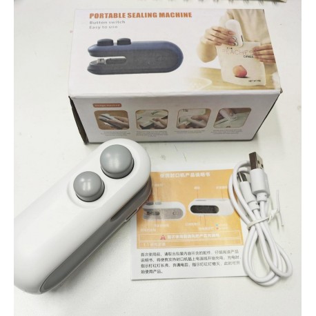 Портативный термовакуумный упаковщик для пакетов с зажимом  оптом-8