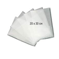 Вакуумные пакеты для продуктов прозрачные 100 шт 20х30 см