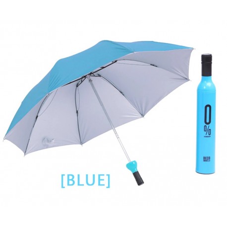 Складной зонтик Винная Бутылка Umberella с чехлом  оптом-2