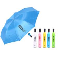 Складной зонтик Винная Бутылка Umberella с чехлом