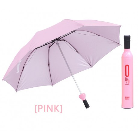 Складной зонтик Винная Бутылка Umberella с чехлом  оптом-4