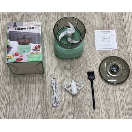 Электрический кухонный мини комбайн-измельчитель 45 Вт, 350 мл  оптом-8