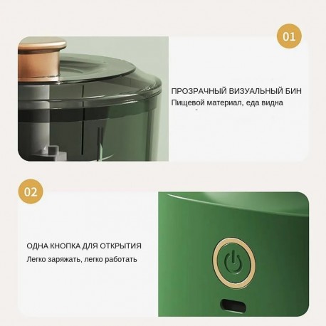 Электрический кухонный мини комбайн-измельчитель 45 Вт, 350 мл  оптом-2