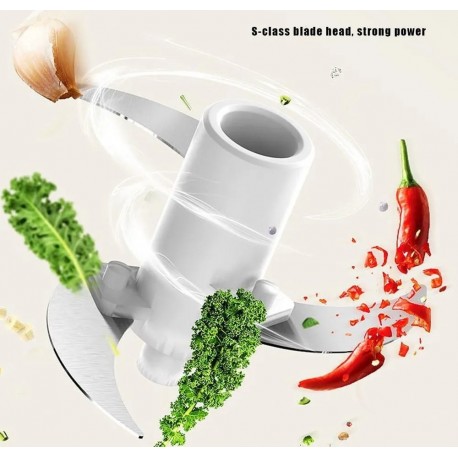 Электрический кухонный мини комбайн-измельчитель 45 Вт, 350 мл  оптом-5