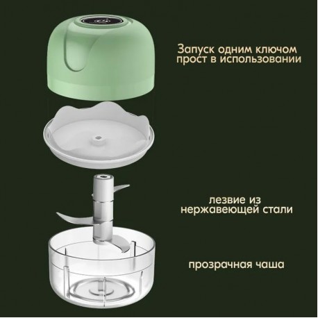 Мини измельчитель блендер Mini 250 мл  оптом-5