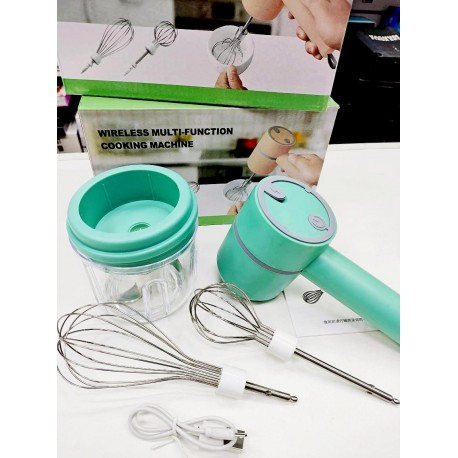 Многофункциональный портативный ручной миксер 250 мл  оптом-6