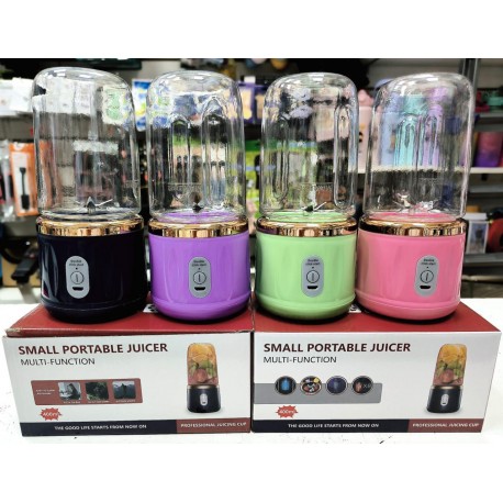 Портативный блендер для фруктов SMALL PORTABLE JUICER MULTI-FUNCTION 400 мл без дополнительного стакана  оптом-4