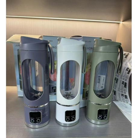 Портативный блендер HS-860 для сока 450 мл-10