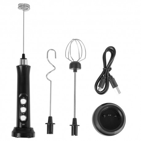 Портативный погружной USB блендер для кофе, молока, яиц 3 в 1  оптом-2