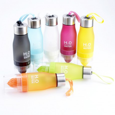 Бутылка соковыжималка H2O Drink more water 650 мл  оптом
