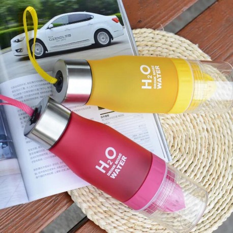 Бутылка соковыжималка H2O Drink more water 650 мл  оптом-7