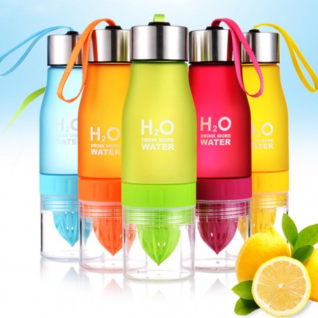 Бутылка соковыжималка H2O Drink more water 650 мл  оптом-6