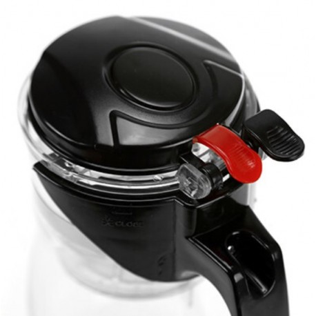 Чайник стеклянный Гунфу с металлическим ситом 900 мл  оптом-3