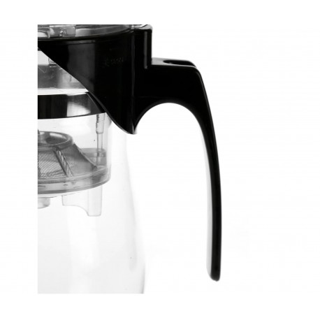 Чайник стеклянный Гунфу с металлическим ситом 900 мл  оптом-4