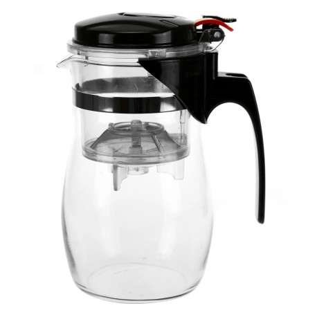 Чайник стеклянный Гунфу с металлическим ситом 900 мл  оптом