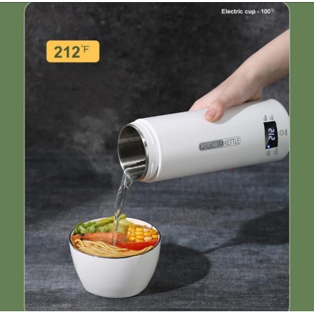 Электрический портативный чайник, быстрый нагрев, с индикатором температуры-2