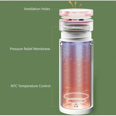 Электрический портативный чайник, быстрый нагрев, с индикатором температуры-6