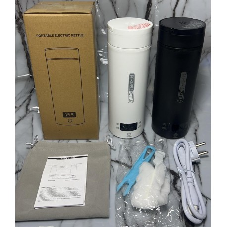 Электрический портативный чайник, быстрый нагрев, с индикатором температуры-7