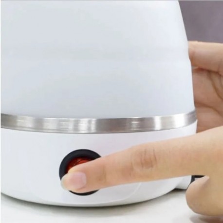 Складной электрический силиконовый мини-чайник  оптом-10