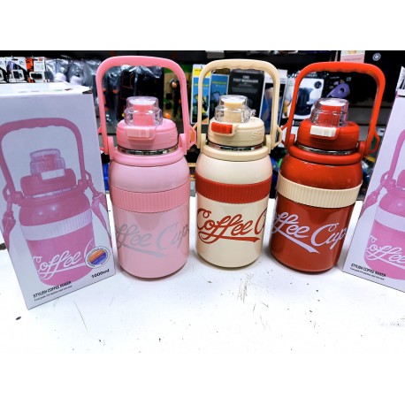 Термос Coffee Cap герметичный из нержавеющей стали 1000 ml  оптом-1