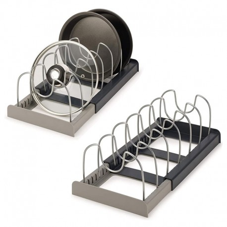 Раздвижной органайзер - сушилка для посуды Expanding Cookware Organiser  оптом-4