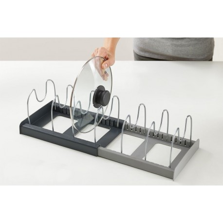 Раздвижной органайзер - сушилка для посуды Expanding Cookware Organiser  оптом-7