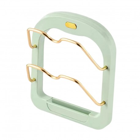 Настенный держатель для крышек кастрюль, 2 уровня  оптом-3