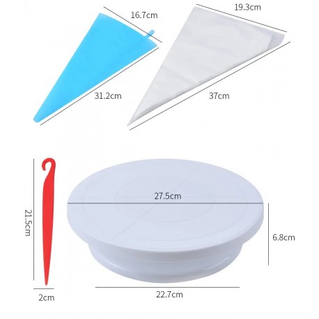 Кондитерский набор для декорирования десертов 66 в 1  оптом-6
