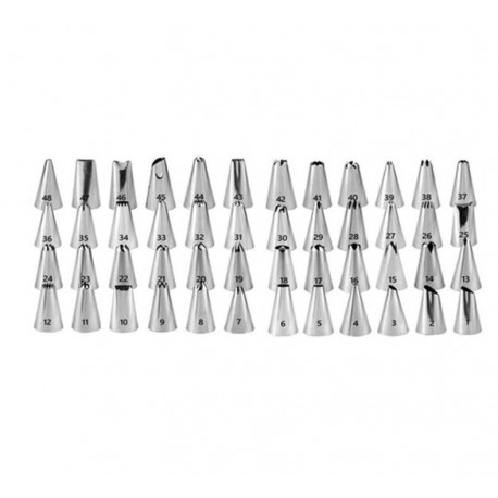 Кондитерский набор для украшения тортов и кексов, кондитерские инструменты, 122 шт +подставка  оптом-3