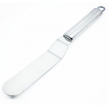 Кондитерская лопатка-нож из нержавеющей стали изогнутая 27 см  оптом-1