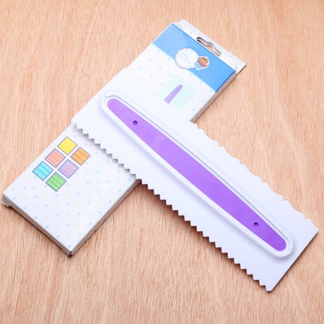 Шпатель кондитерский пластиковый для мастики 23 см  оптом-1