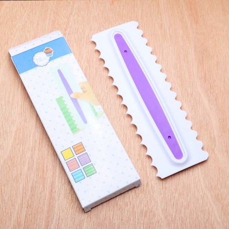 Шпатель кондитерский пластиковый для мастики 23 см  оптом-2