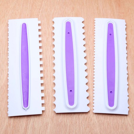 Шпатель кондитерский пластиковый для мастики 23 см  оптом-3