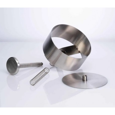 Пресс для бургера Hamburger Patty Maker из нержавеющей стали диаметр 12 см-2