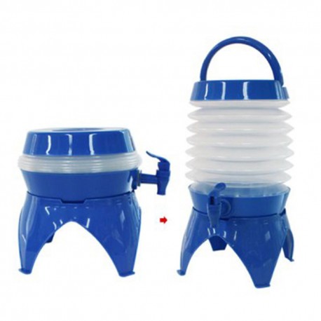 Складной диспенсер для воды Multifunctional Telescopic Bucket  оптом-3